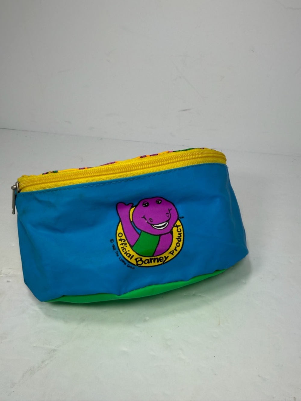 VINTAGE BARNEY THE DINOSAUR childs beltpack